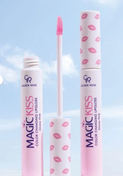 Golden Rose Magic Kiss Color Changing Lipgloss