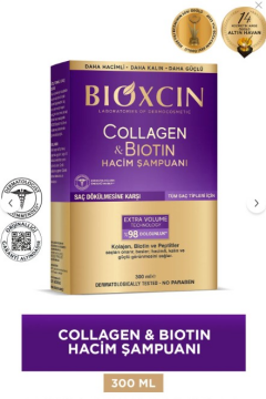 Bioxcin Collagen Biotin Saç Dökülmesine Karşı Şampuan 300 ml
