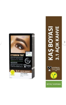 Nevacolor 3.1 Açık Kahve Amonyaksız Kaş Boyası %100 Vegan