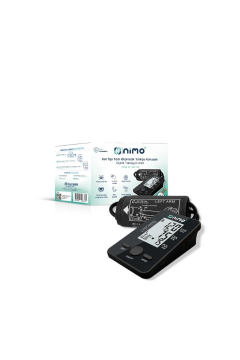 Nimo Tam Otomatik Türkçe Konuşan Dijital Tansiyon Aleti / Siyah Kasa