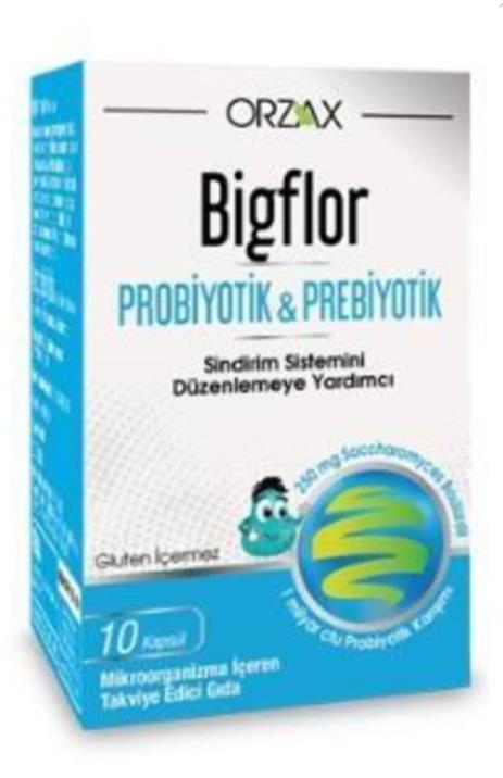 Orzax Ocean Bigflor Probiyotik 10 Kapsül