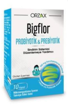 Orzax Ocean Bigflor Probiyotik 10 Kapsül