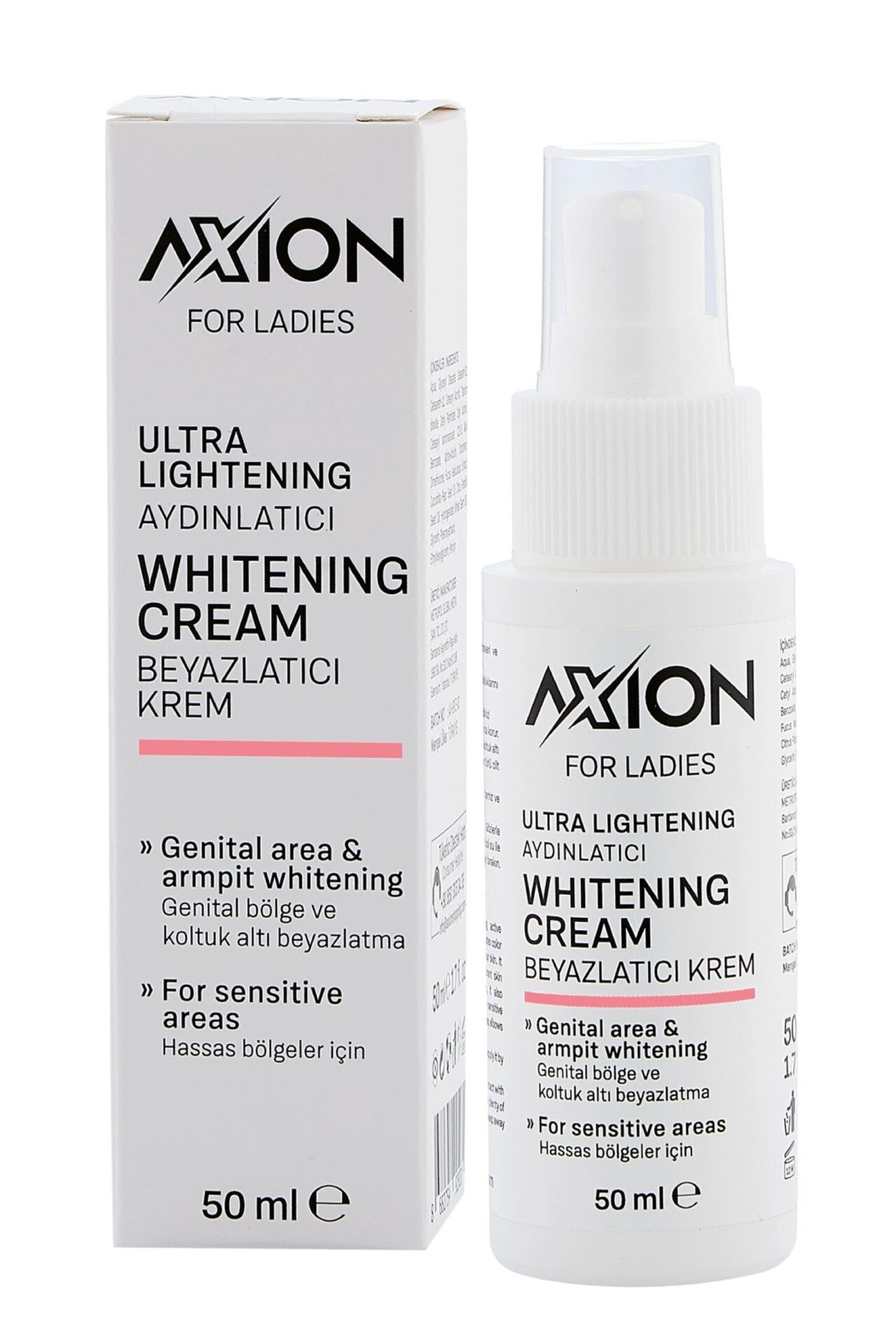 Fluweel Axion Beyazlatıcı Krem 50 Ml