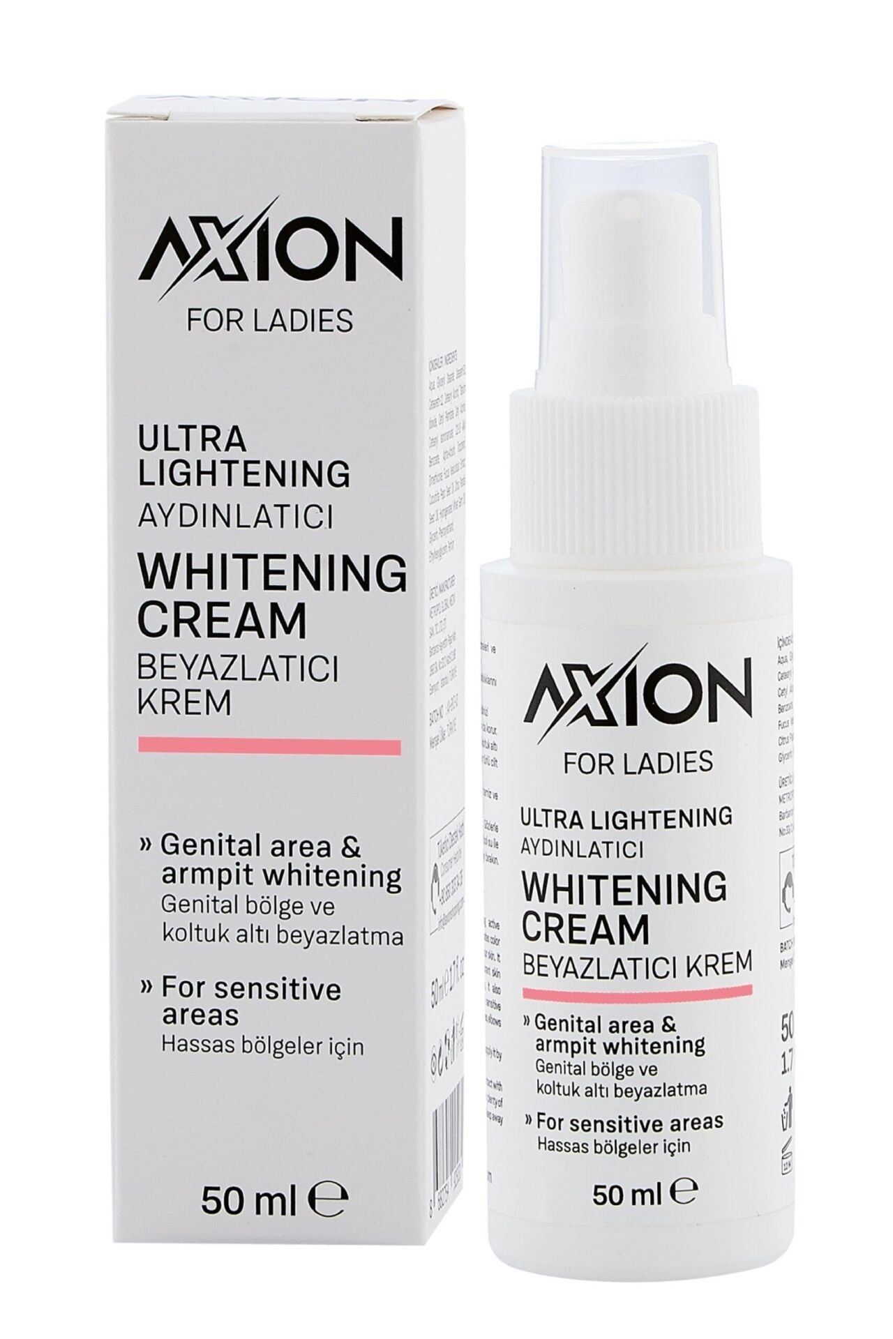 Fluweel Axion Beyazlatıcı Krem 50 Ml