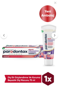 Parodontax Diş Macunu Diş Eti Güçlendirme ve Koruma 75 ml