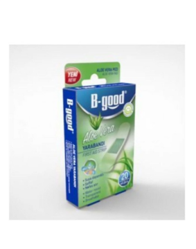 B-GOOD Aloe Vera Suya Dayanıklı Yara Bandı 20'li