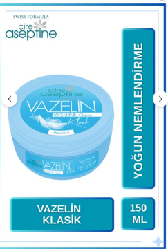 Cire Aceptine Vazelin Klasik 150 Ml