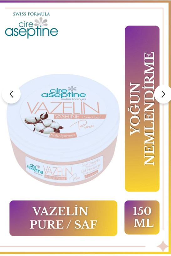 Cire Aseptine Vazelin Pure 150 Ml