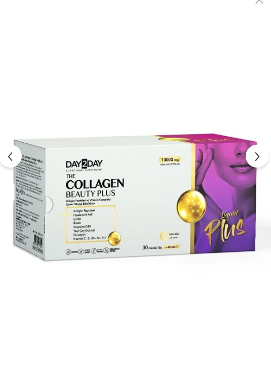 Day2Day The Collagen Beauty Plus Takviye Edici Gıda 40 ml x 30 Adet