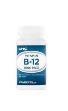 GNC Vitamin B12 1000 mcg 100 Tablet