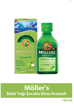 Möller's Omega 3 Elma Aromalı 150 Ml