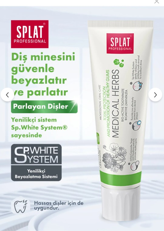 Splat Medical Herps Diş Macunu 100ml