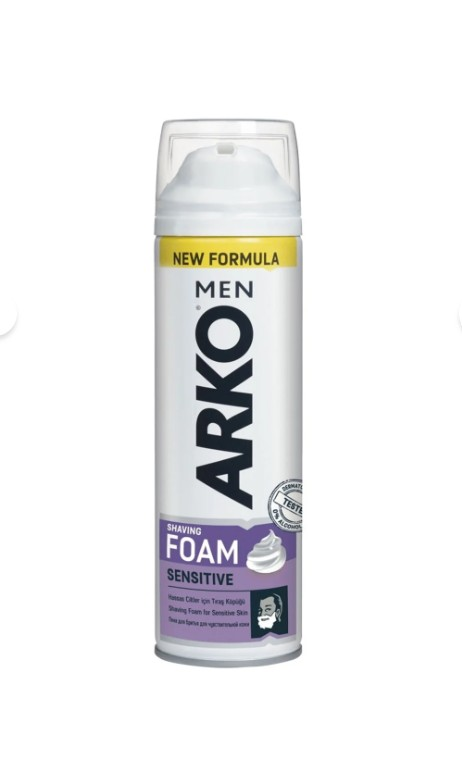 Arko Men Sensitive Hassas Cilt Tıraş Köpüğü 200 Ml