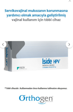 Iside HPV Vajinal Ovül 14'lü