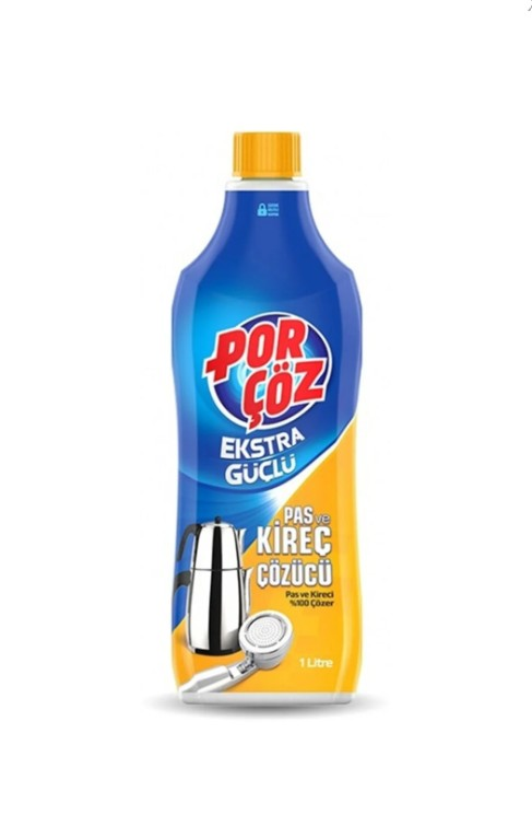 Porçöz Ekstra Güçlü Pas Ve Kireç Çözücü 1 Litre