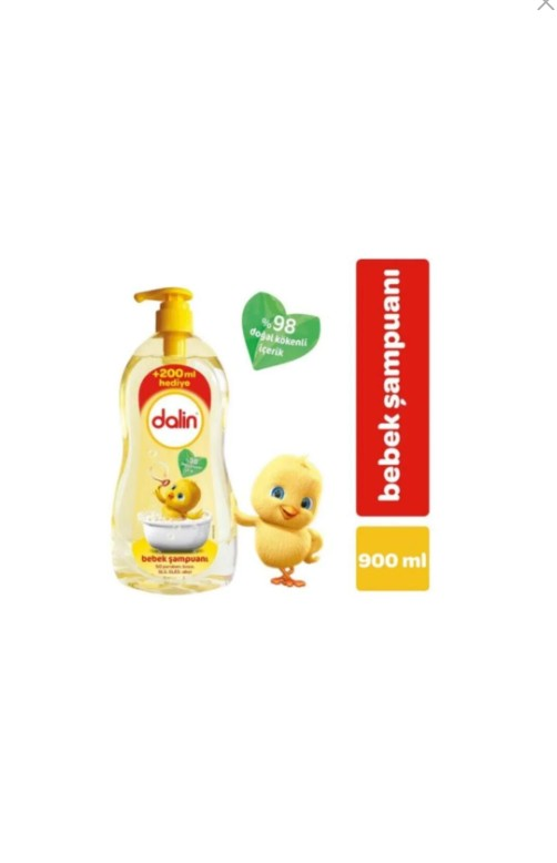 Dalin Şampuan Göz Yakmayan Formül 900 ml