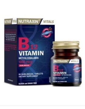 Nutraxin B12 Vitamin 1000mcg 60 Tablet