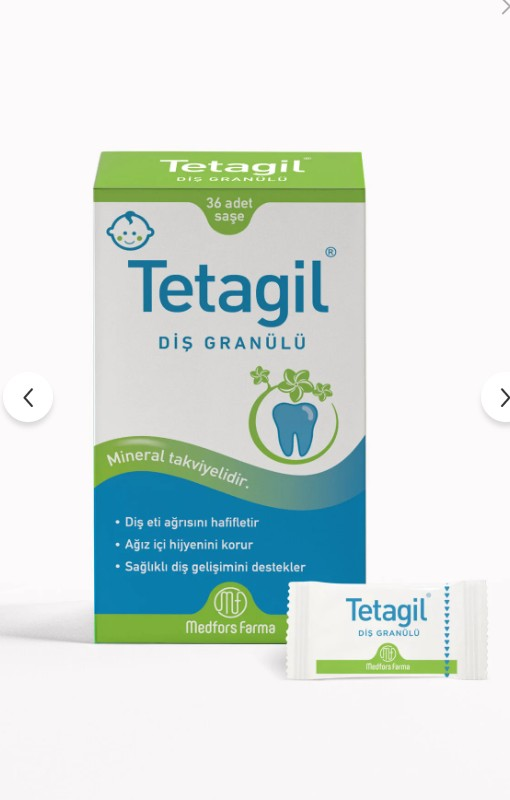 Tetagil Bebek Diş Granülü 36 Saşe