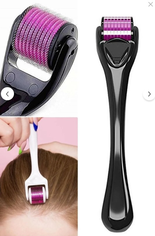 Dermaroller Titanyum 540 Iğneli 1.0 Mm