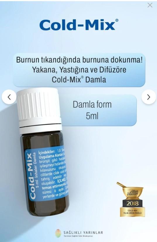 Cold-Mix 5 ml Inhaler Damla