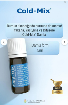 Cold-Mix 5 ml Inhaler Damla