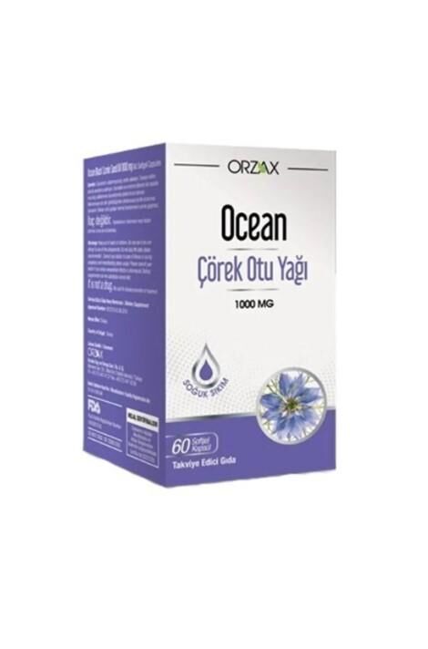 Orzax Ocean Çörek Otu Yağı 60 Kapsül