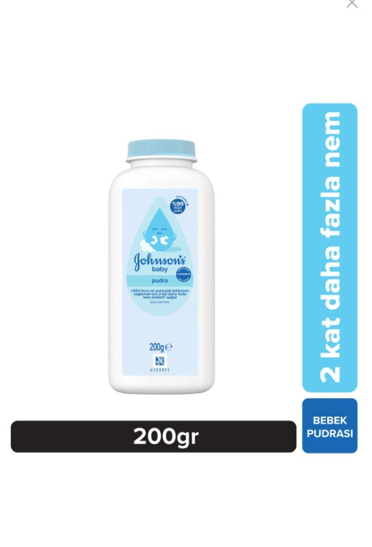 Johnson's Baby Bebek Pudra 200 gr