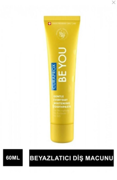 Curaprox Be You Beyazlatıcı ( Greyfurt-bergamot ) Diş Macunu - Yellow 60 ml
