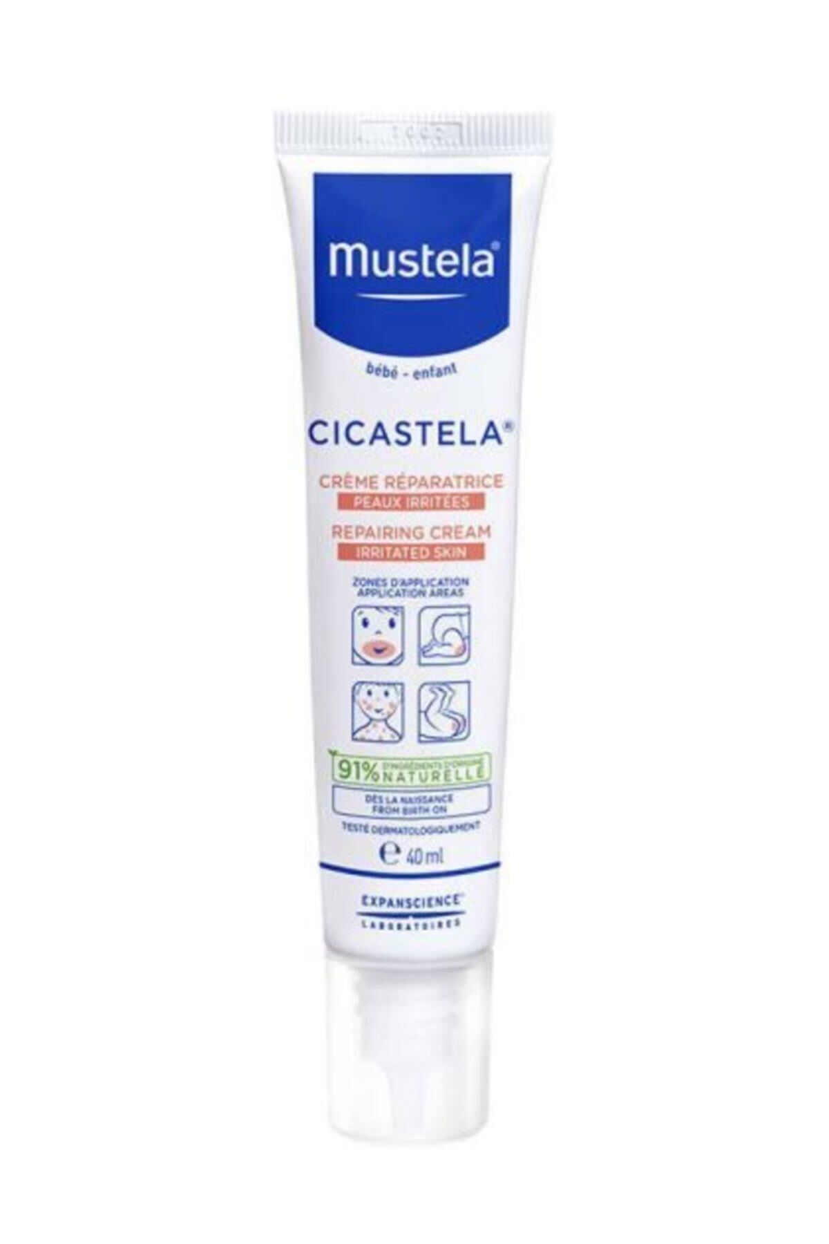 Mustela Cicastela Onarıcı Bakım Kremi 40 Ml