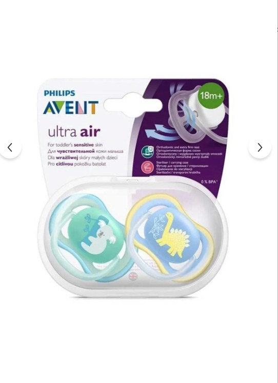 Philips Avent Avent Scf349/11 Ultra Aır 18m Erkek 2'li Emzik