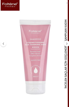 Foltene Pharma Saç Dökülmesine Karşı Kadınlara Özel Aktif Şampuan 200 Ml