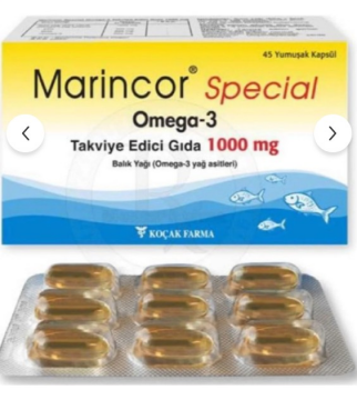 Marincor Special 1000 mg 45 Yumuşak Kapsül