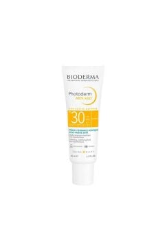 Bioderma Photoderm Akn Mat Karma Ve Yağlı Ciltler Için Matlaştırıcı Etkili Spf30 Güneş Koruyucu 40ml
