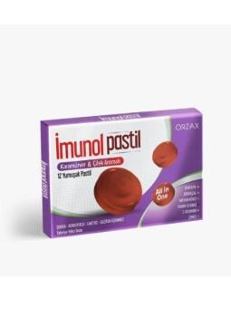 İMUNOL Karamürver & Çilek 12 Pastil