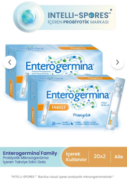 Enterogermina Aile 20 Flakon Probiyotik 2'li Avantaj Paketi