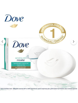 Dove Beauty Cream Bar Sensitive Skin Nemlendirici Krem Sabun 90 gr