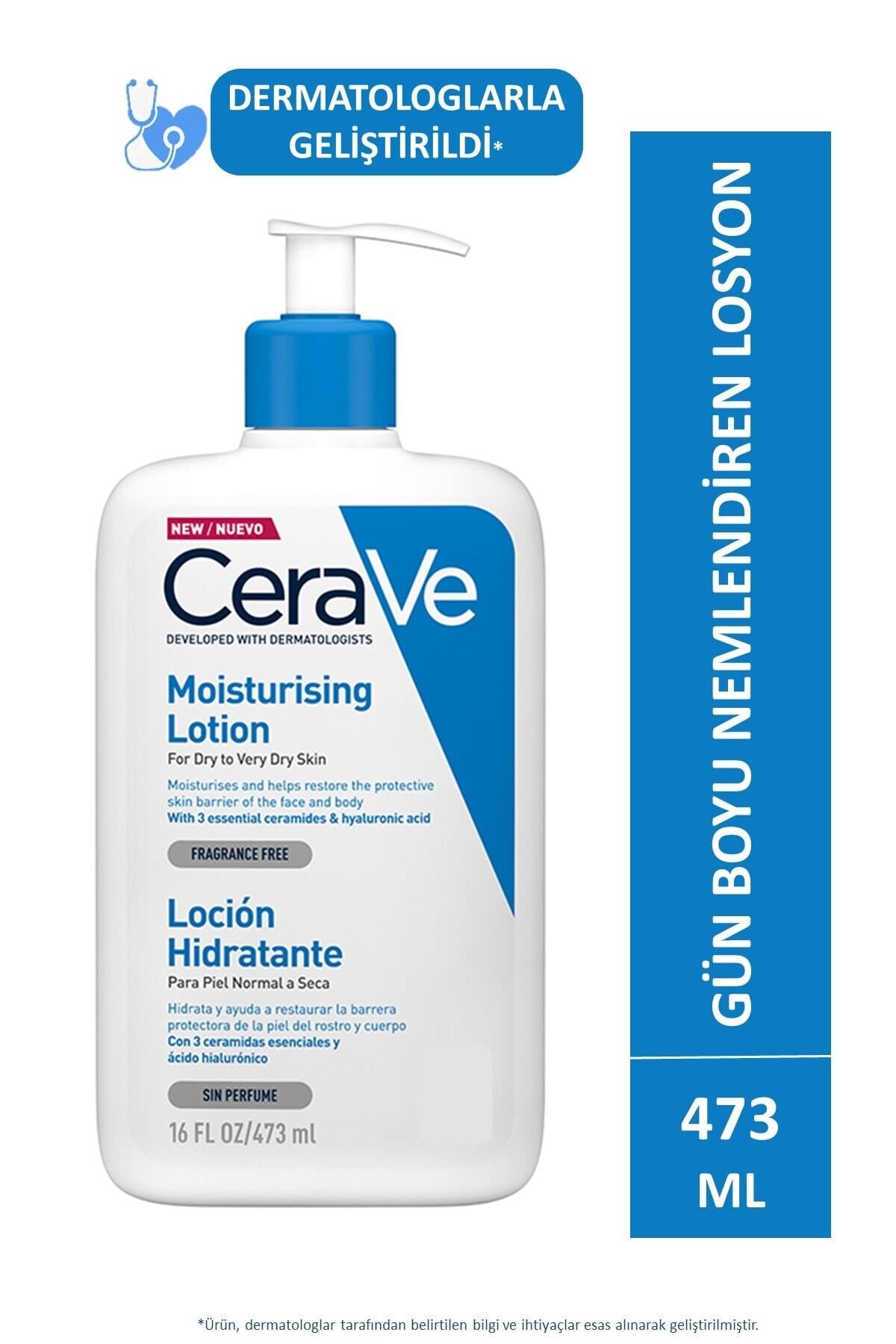 Cerave Moisturising Lotion 473 Ml-Nemlendirici Vücut Losyonu