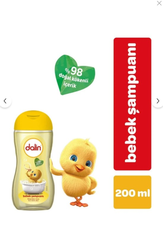 Dalin Bebek Şampuanı Klasik 200 ml