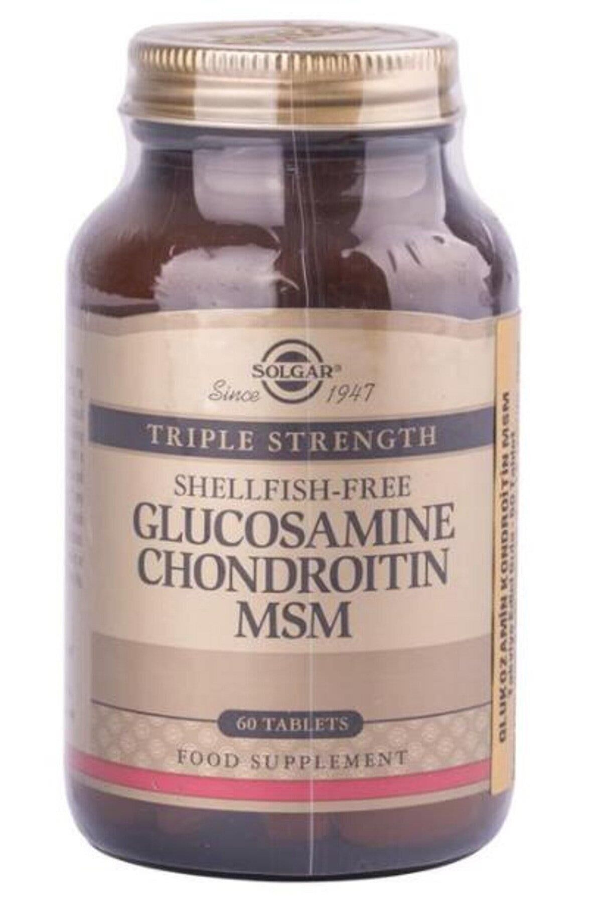Solgar Glucosamine Chondroitin Msm 60 Tablet