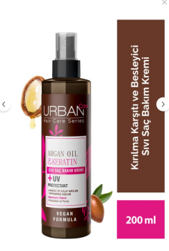 Urban Care Argan Oil Besleyici ve Kırılma Karşıtı Sıvı Saç Kremi 200 ml