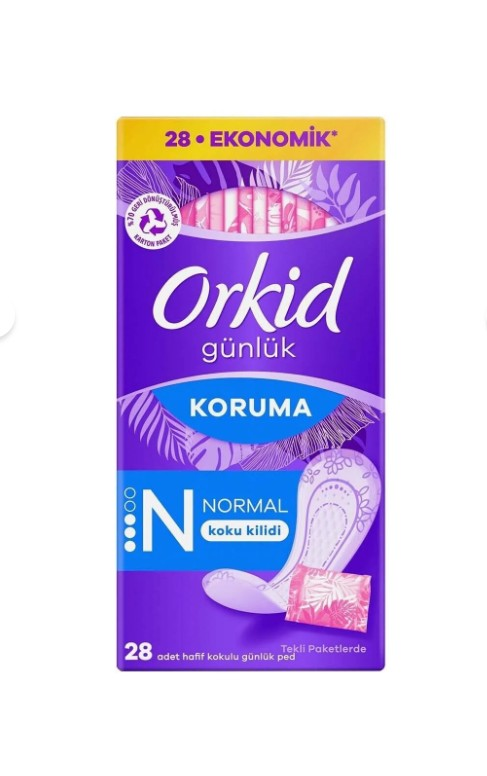 Orkid Günlük Koruma Günlük Ped Normal 28'li
