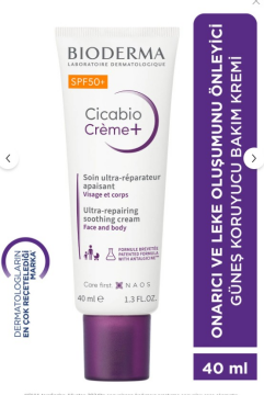 Bioderma Cicabio Cream Spf 50+ 40 Ml