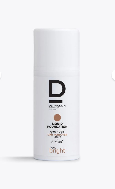 Dermoskin Be Bright SPF50+ Likit Fondöten 33ml - Light