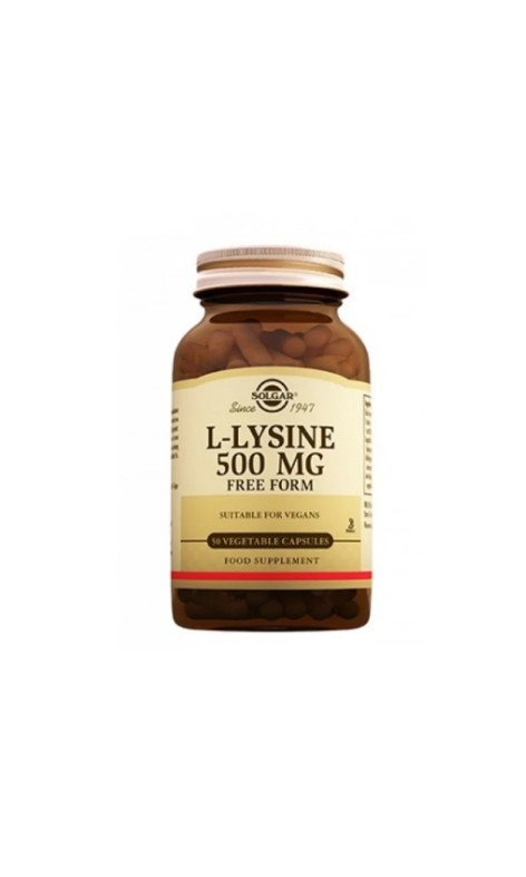 Solgar L-Lysine 500 Mg 50 Kapsül
