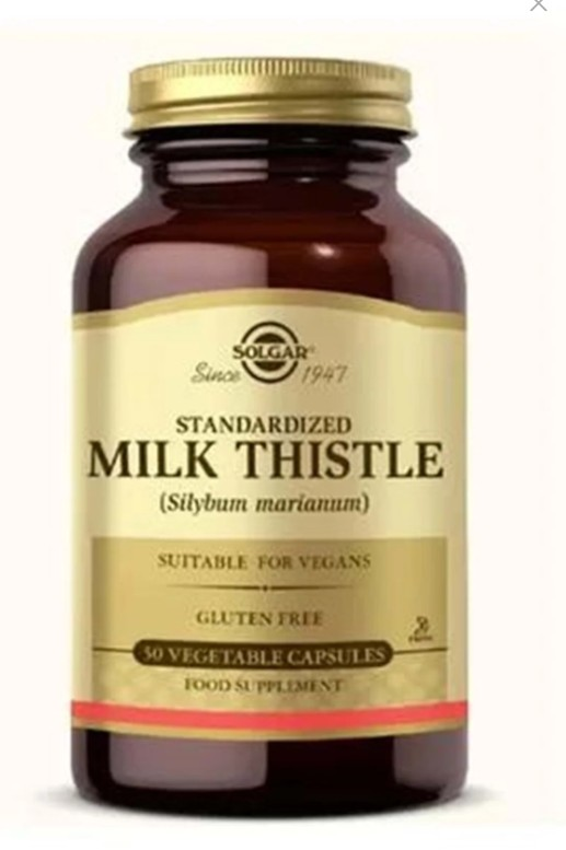 Solgar Milk Thistle 50 Kapsül
