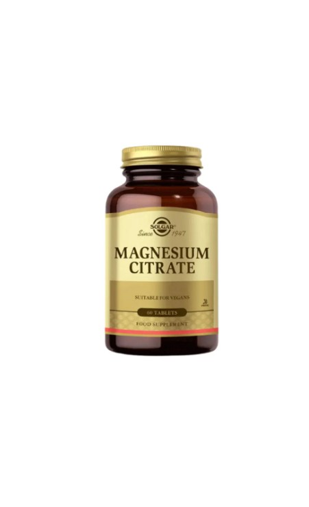 Solgar Magnesium Citrate 200 mg 60 Tablet