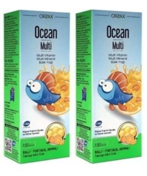 Ocean Multi Şurup Ballı Portakal Konsantreli Kral Şakir 150 ml 2 Adet