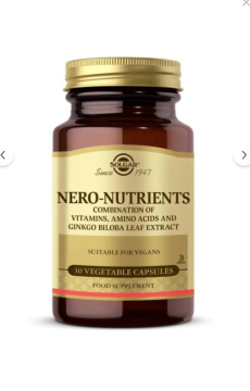 Solgar Nero Nutrients 30 Kapsül