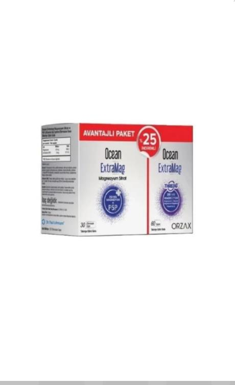 Ocean Extramag 30 Saşe + Extramag Threog 60 Tablet