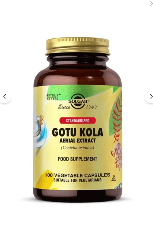 Solgar Gotu Kola Aerial Extract 100 Kapsül